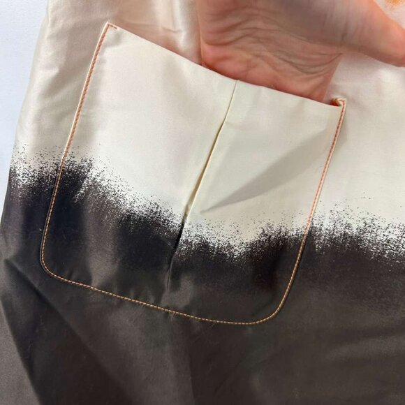 Ellen Tracy Women's XS Gradient Multicolor Short Sleeve Jacket Front Pockets - Picture 16 of 16